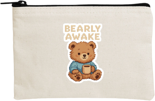 bear wallet pencil case Beige 11