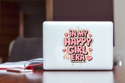 names Laptop Sticker IN MY HAPPY GIRL ERA 11