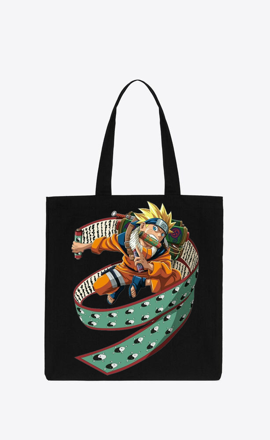 Naruto Shippuden tote bag Black 11