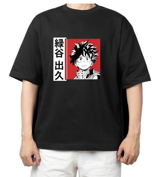 bnha  boku no hero academy t- shirt One Size Black 11