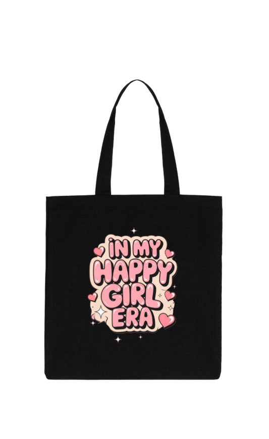 names tote bag Black IN MY HAPPY GIRL MERA 11