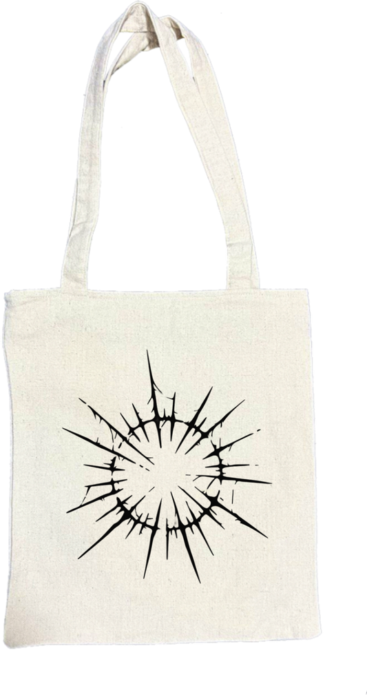 Goth tote bag Beige 19