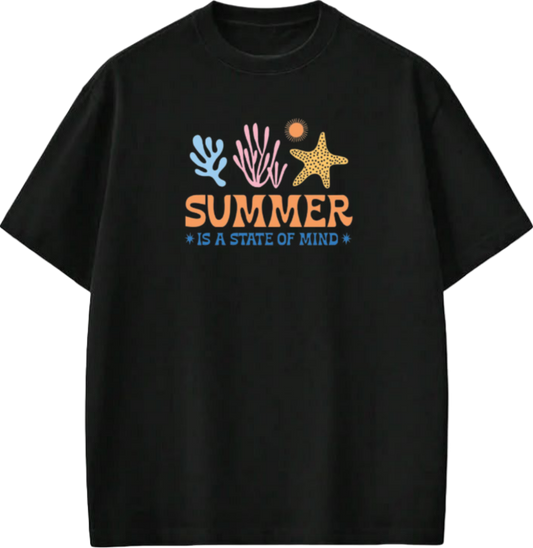Summer Vibes t- shirt Black Back 11