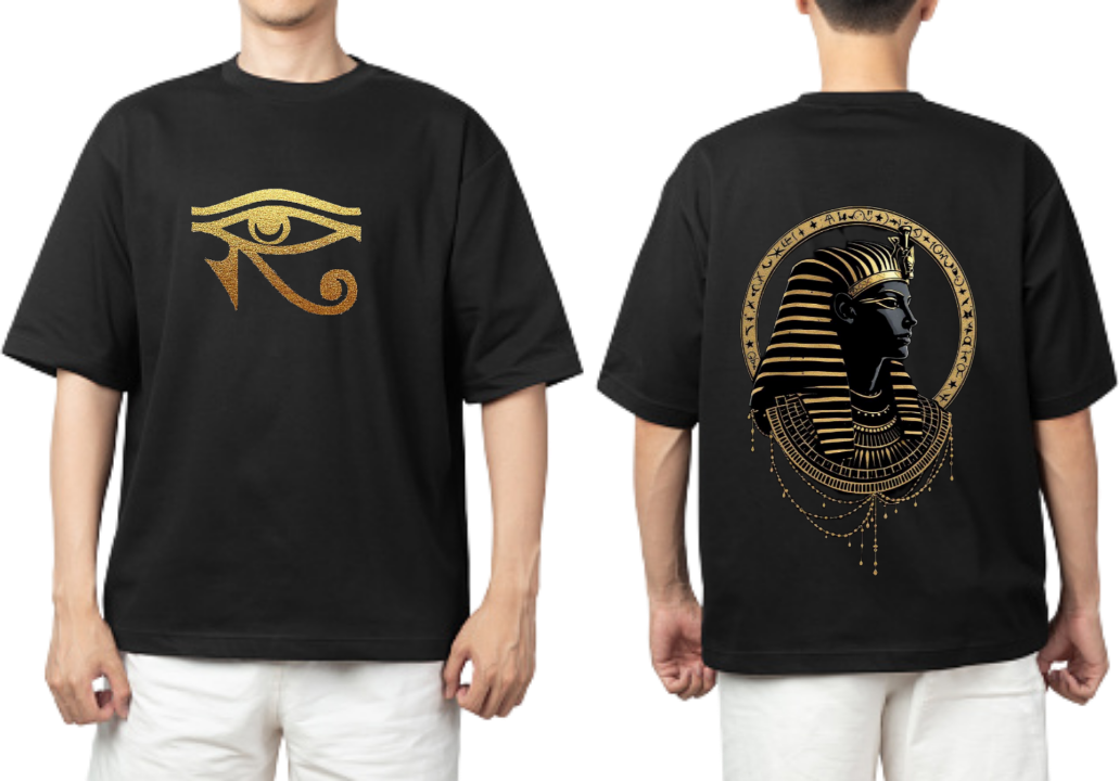 Egypt t- shirt One Size Black Back 11