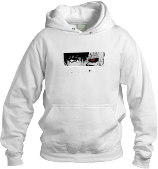 okyo Ghoul One Size hoodie White 11