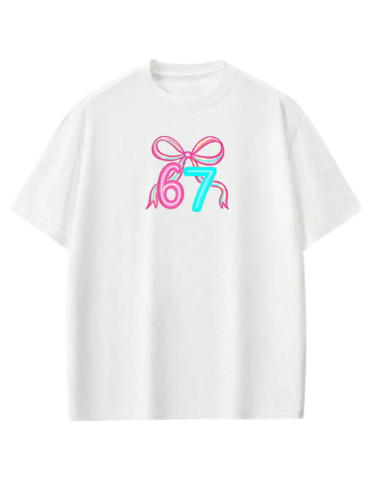 67 designs One Size t- shirt White 11