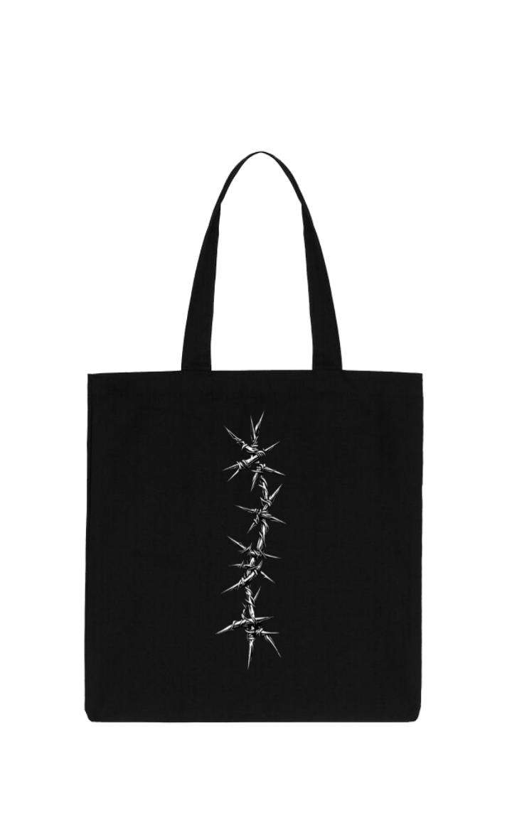 Goth tote bag Black 11