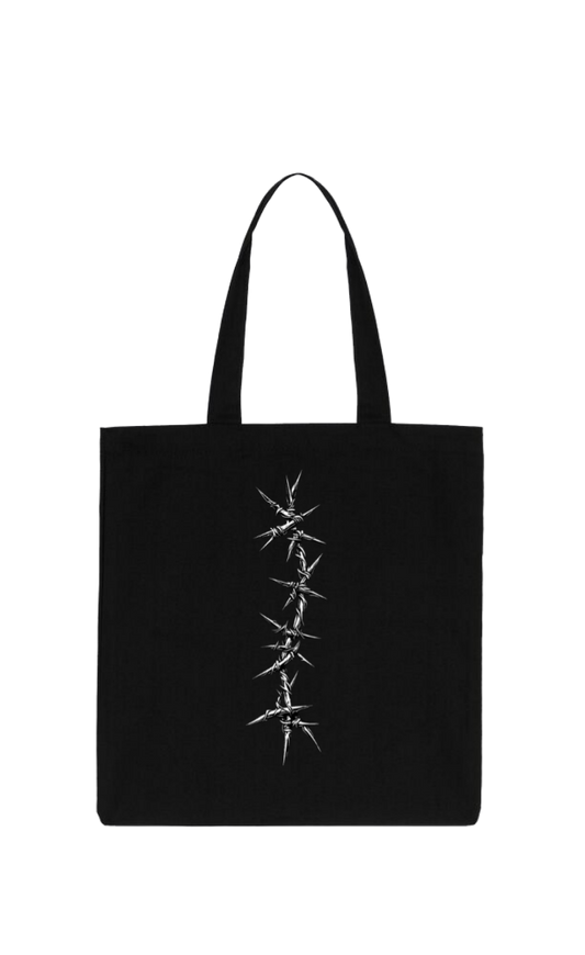 Goth tote bag Black 11