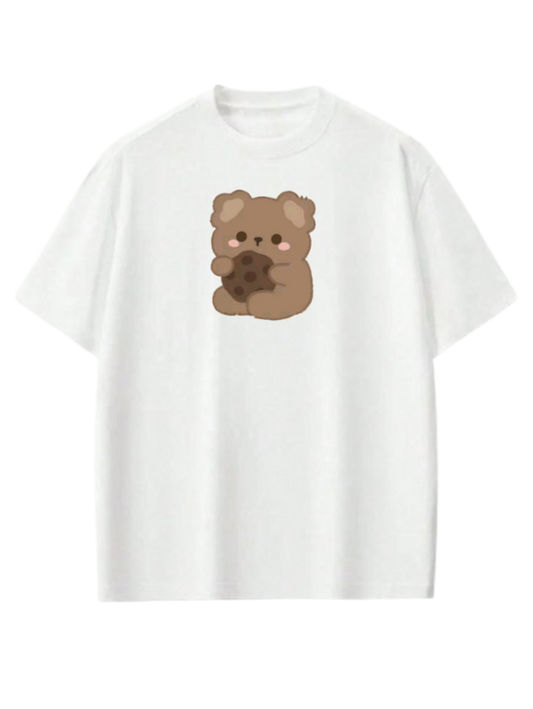 bear t- shirt White  11