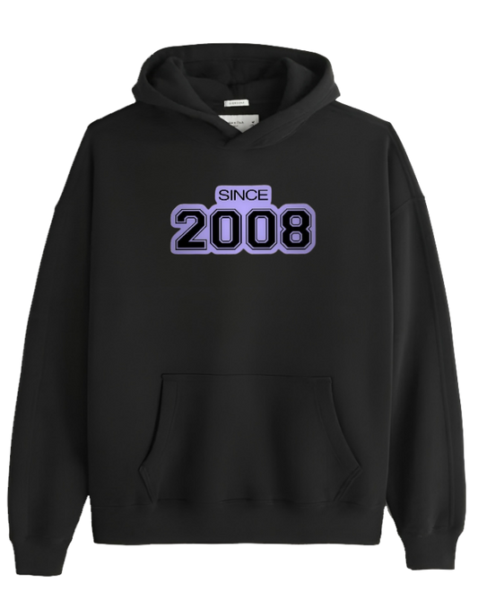 age Oversize Hoodie Black 2008