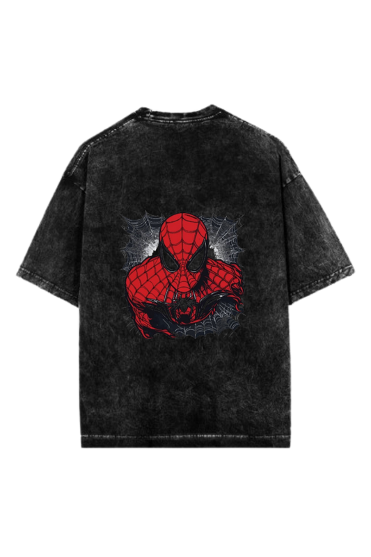 Spiderman t- shirt One Size Washed Back 11
