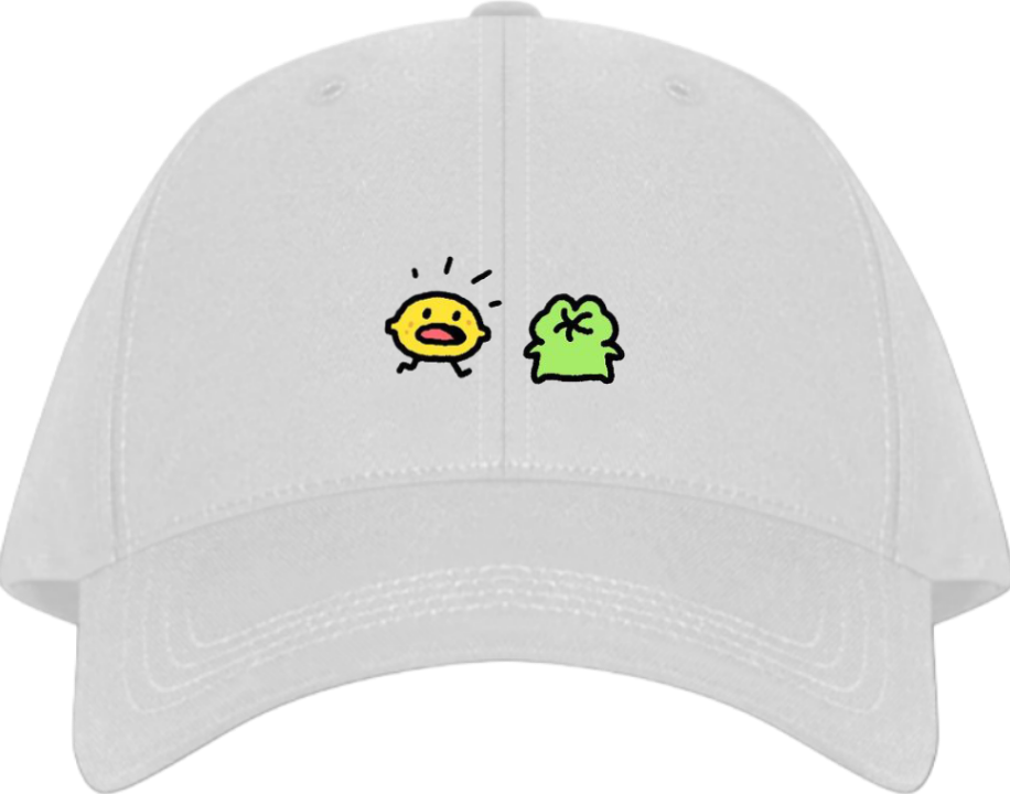 Frog Baseball cap White 11