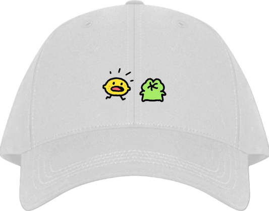 Frog Baseball cap White 11