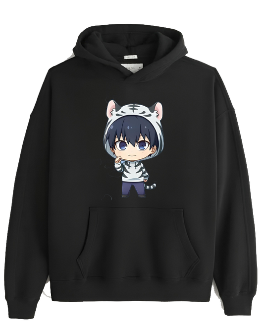 blue lock One Size hoodie Black 11