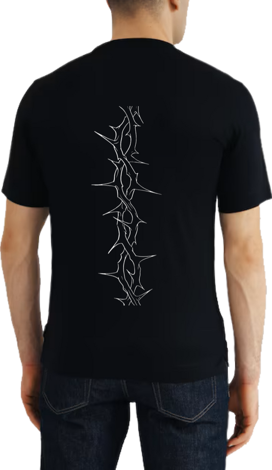 Goth  t- shirt  Black Back 11