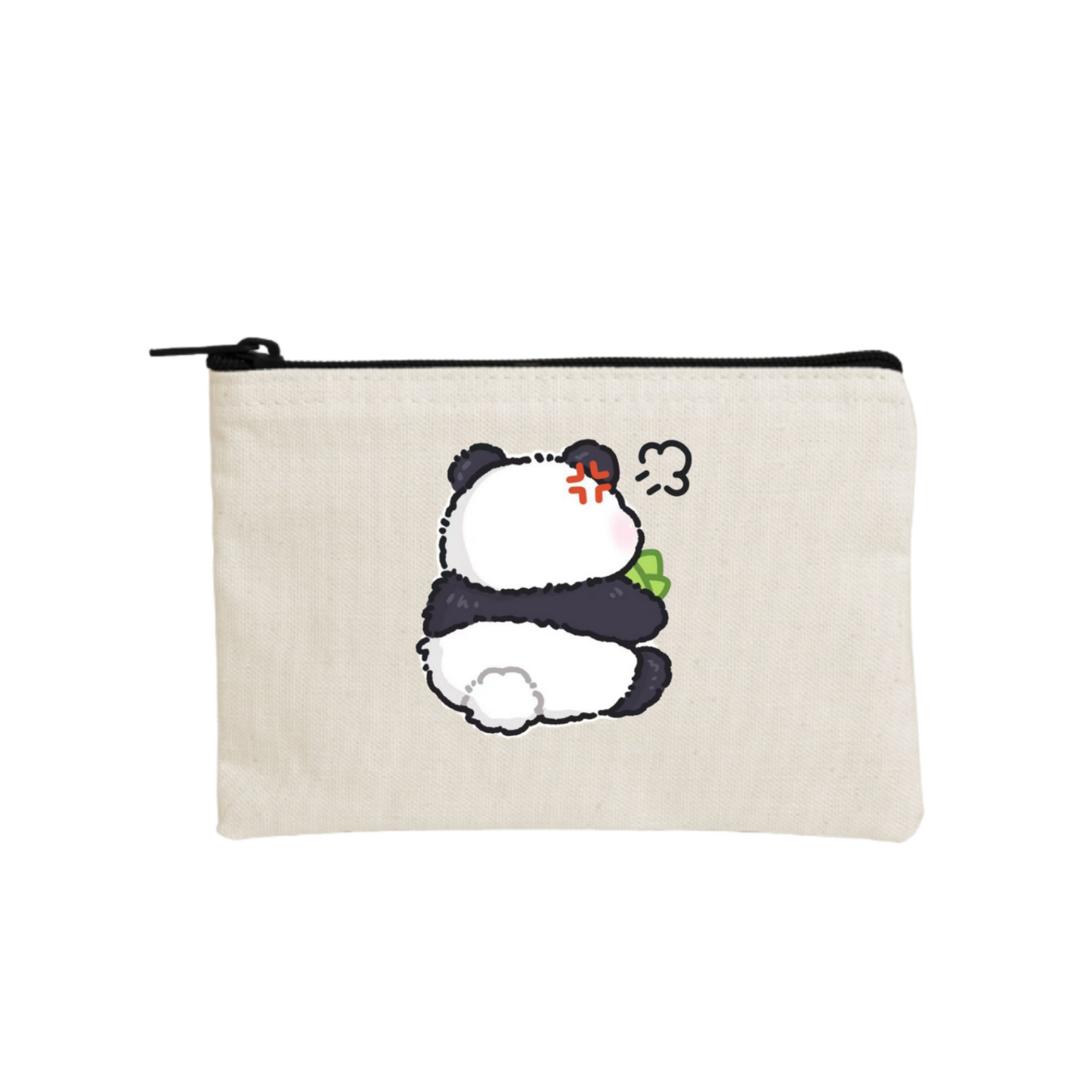 PANDA wallet pencil case Beige 11
