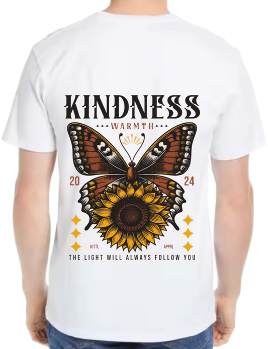 KINDNESS t- shirt One Size White back 120