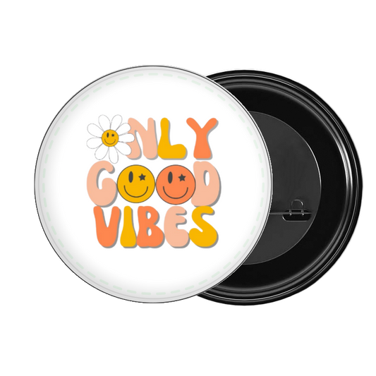 brooch Radiate ONLY GOOD VIBES 121