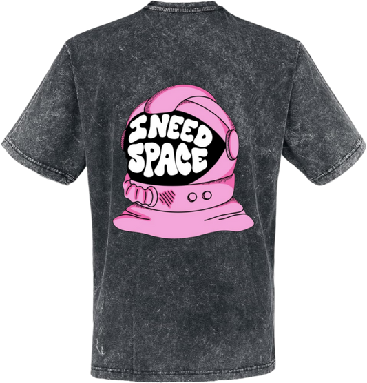 SNEED SPACE t- shirt One Size Washed Back 122