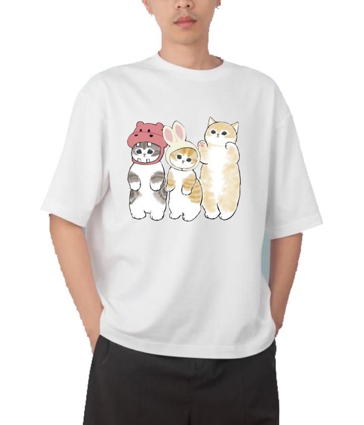 bunny One Size t- shirt White 121
