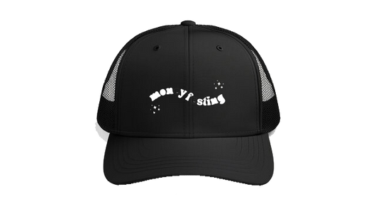 Baseball cap Black manifesting 167