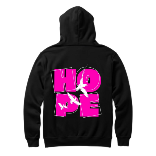 HOPE One Size hoodie Black Back 121