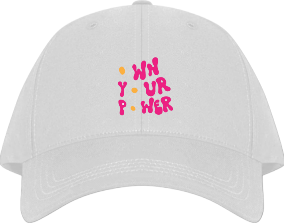 OWN YOUR POWER Baseball cap White 115