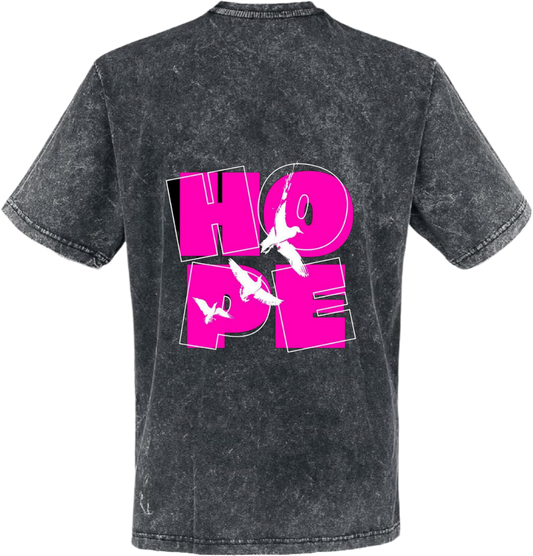 HOPE t- shirt One Size Washed Back 121
