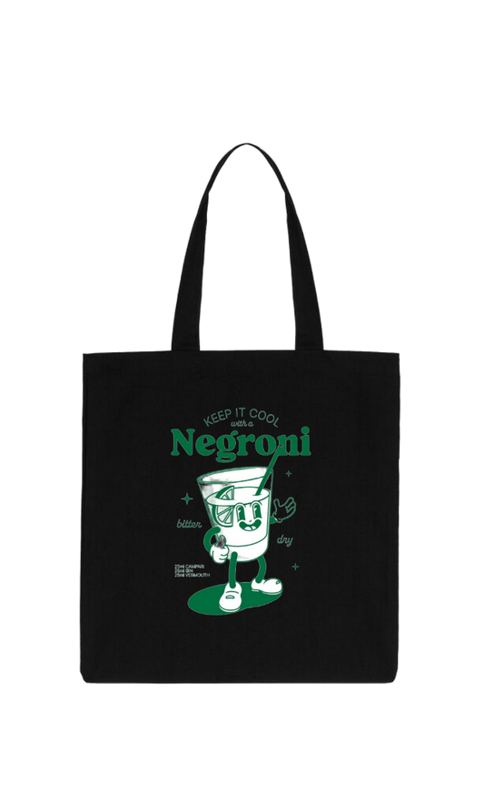 Negroni tote bag Black 122
