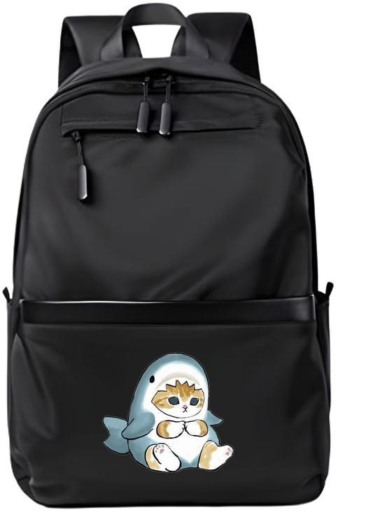 cat School Back bag bag 123