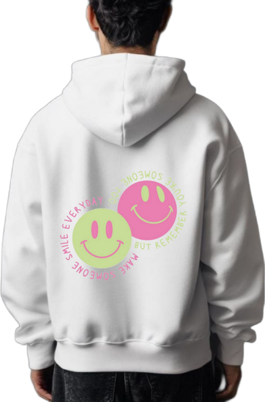 2 MAKE SOMEONE REMEMBER YOU'RE EVERYD E SOMEONE One Size hoodie White Back 123