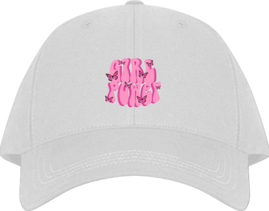 GIRL POWER Baseball cap White 118