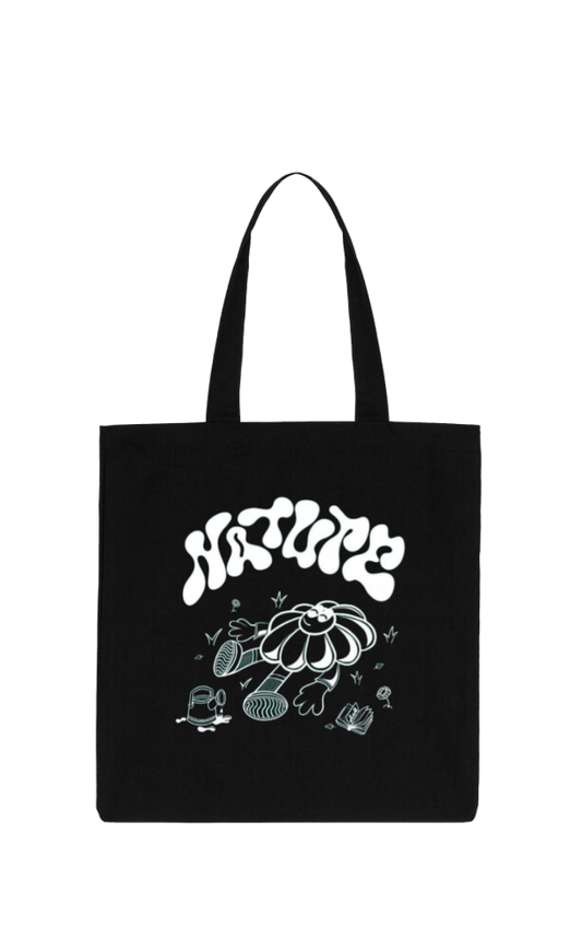 Nature tote bag Black 127