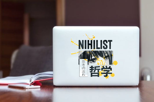 RANDOM ANIME GIRL Laptop Sticker 12