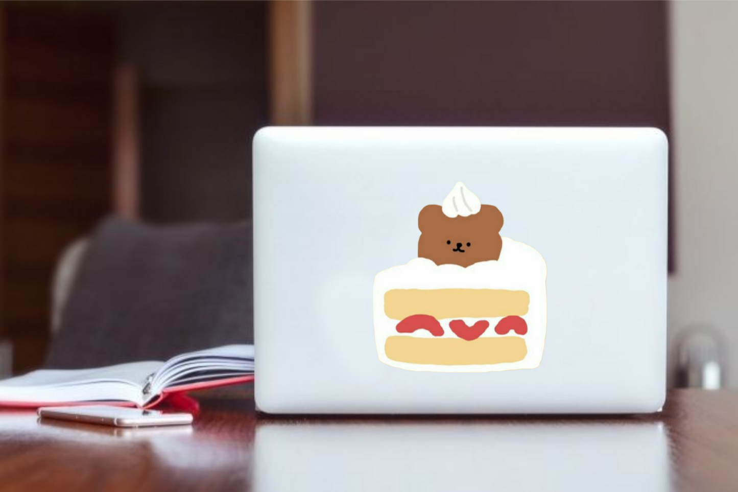 bear Laptop Sticker 12