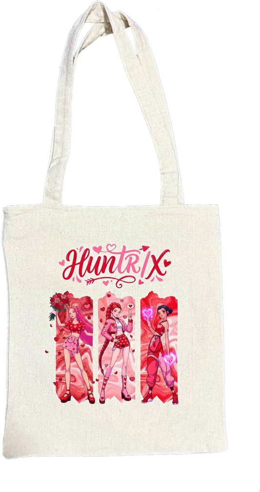 Hunterix kpop tote bag Beige 12