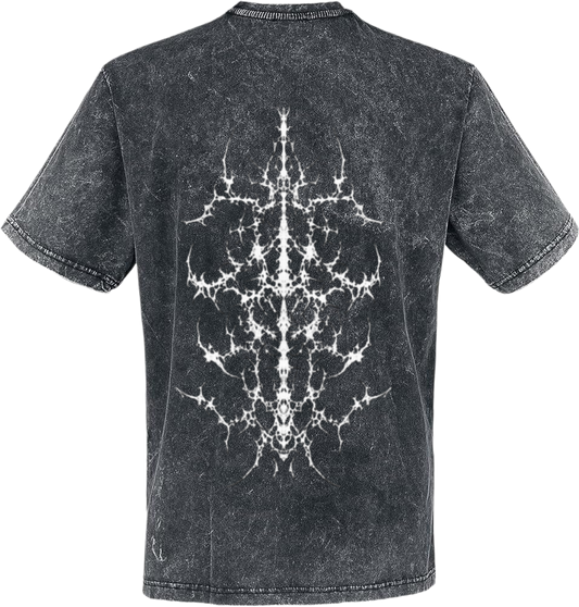 Goth t- shirt Washed Back 12