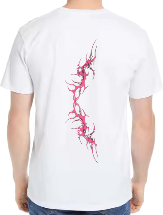 Goth  Oversize t- shirt  White Back 12