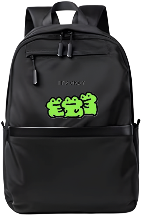 frog School Back bag bag 12