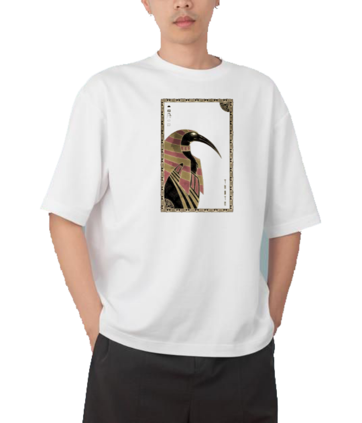 Egypt t- shirt Over Size White 12