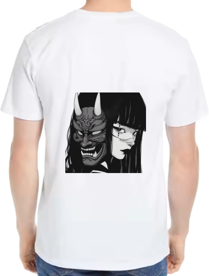 Haniahania t- shirt One Size White back 12