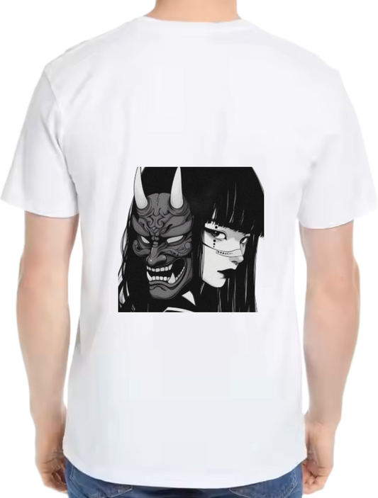 Haniahania t- shirt One Size White back 12