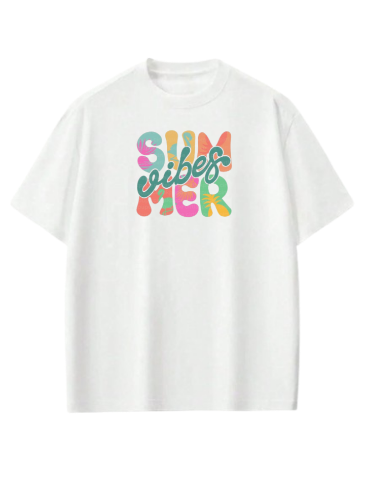 Summer Vibes t- shirt White 12