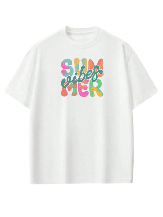 Summer Vibes t- shirt White 12