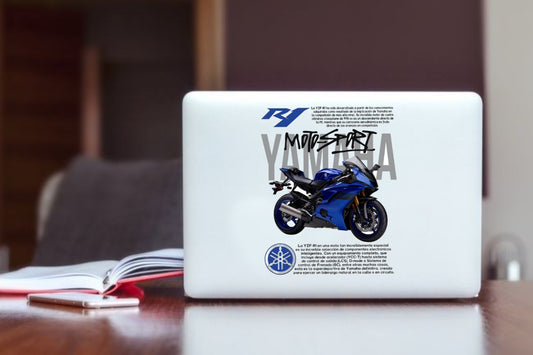 MOTOR CYCLE Laptop Sticker 12