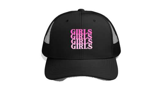 Baseball cap Black GIRLS GIRLS GIRLS GIRLS 62