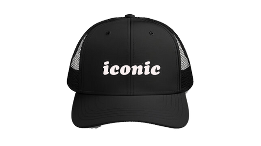 Baseball cap Black iconic 12