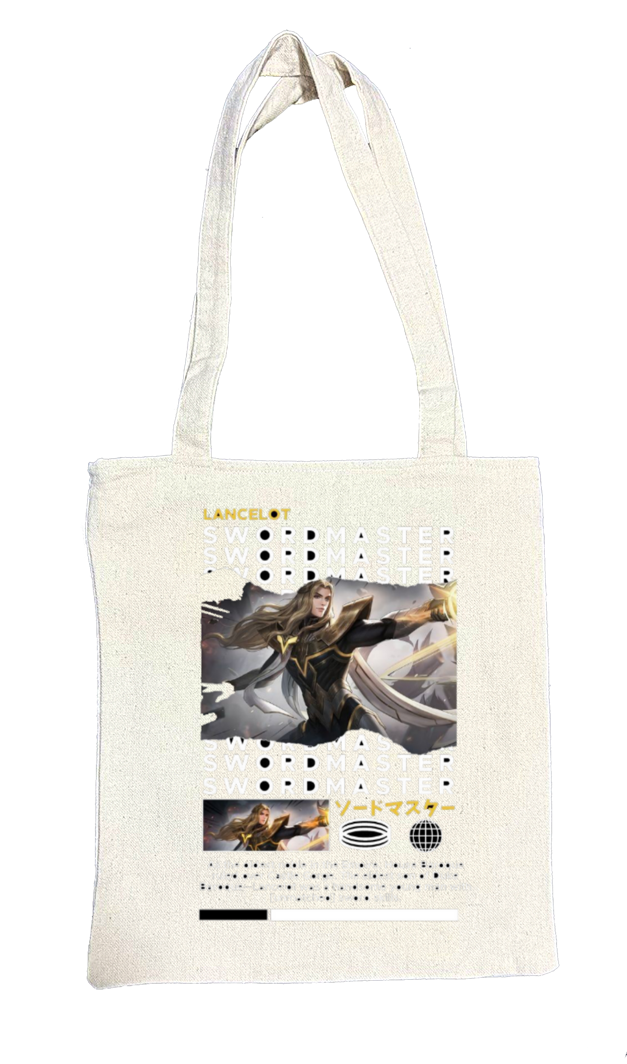 Mobile Legends Bang Bang tote bag beige 12