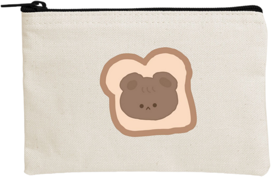 bear wallet pencil case Beige 12