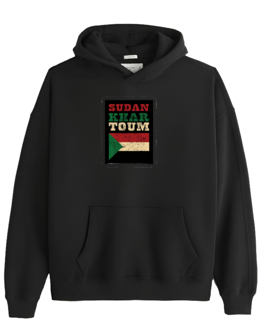 Sudan Oversize Hoodie Black 12